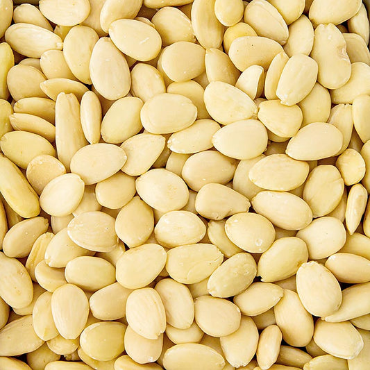 Blanched Spanish Marcona almonds, size 16/18, 1 kg, perfect for snacking and cooking