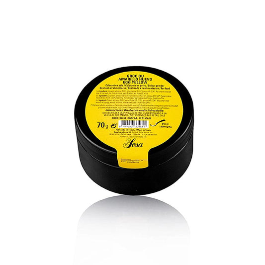 70g Sosa Lebensmittelfarbe Eigelb, Puder, wasserlöslich (39434) product image