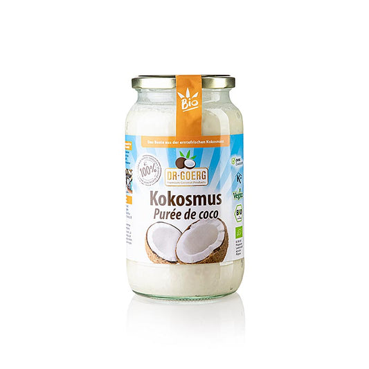 BIO Dr Goerg Kokosmus (Püree) in 1 kg Verpackung, hochwertiges Produkt