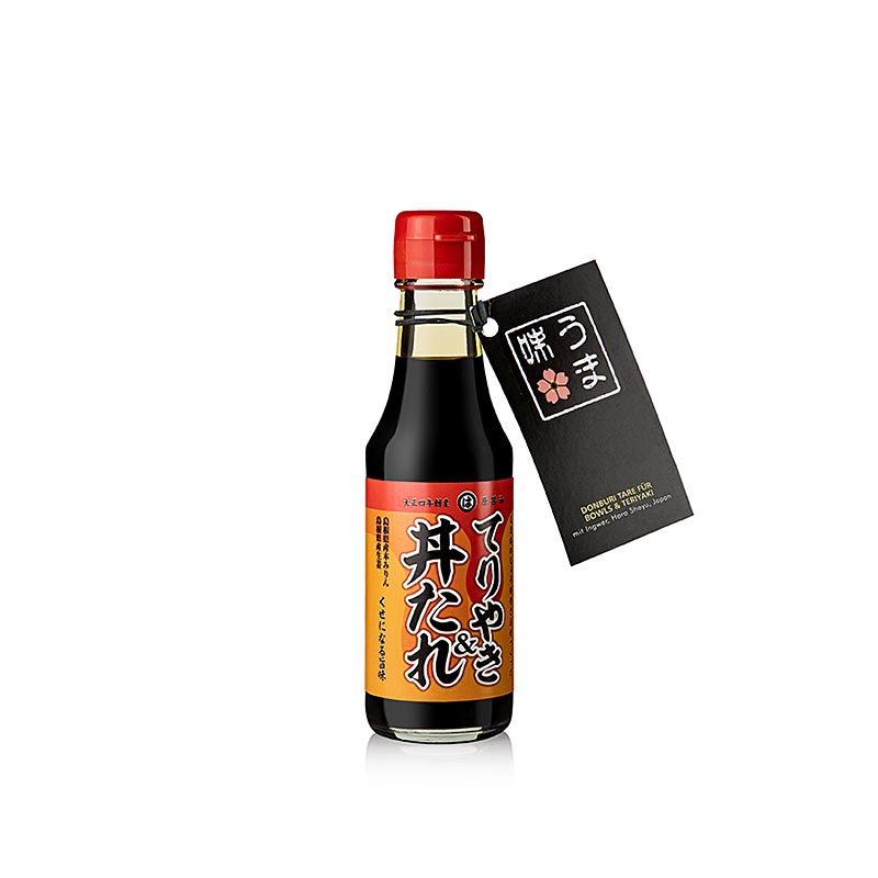 Unagi Aal Tare & Teriyaki Sauce, mit Ingwer, Hara Shoyu, Japan, 150 ml - traditionelle japanische Sauce für gegrillten Aal mit würzigem Ingwergeschmack (German)