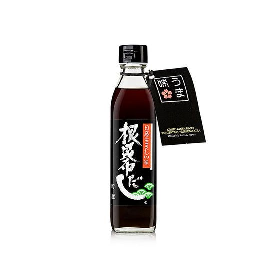 Konbu Algen Dashi Konzentrat, Premium EXTRA, Hokkaido Kenso, Japan, 300 ml