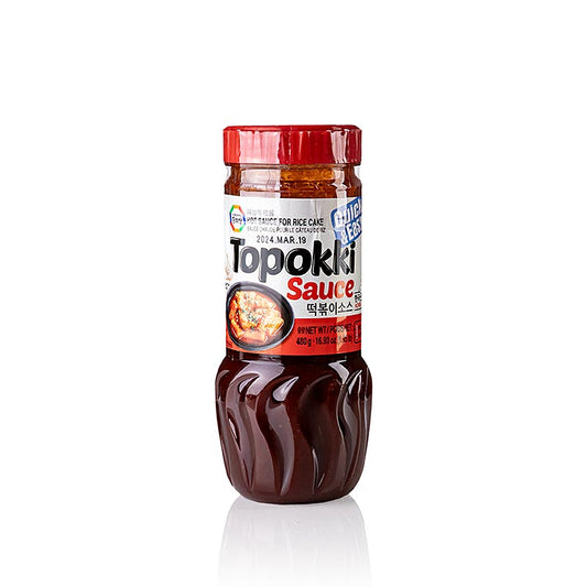 Scharfe Surasang Sauce für Rice Cakes (tteokbokki), 432 g, ideal zum Würzen von Reiskuchen