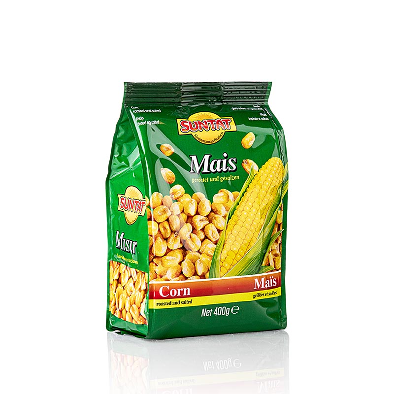 Delicious 400g Suntat roasted and salted corn kernels, perfect for snacking