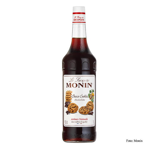 Monin Cookie - Choco Sirup, 1 l - Delicious chocolate syrup for sweet treats and beverages