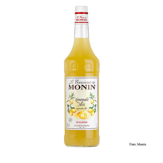 Monin Lemonade Mix für erfrischende Limonade im Verhältnis 1:3, 1 l - perfekt für den Sommergenuss!