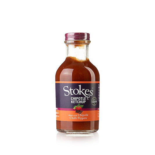 Stokes Chipotle Ketchup, 273 ml - leckere und würzige Ketchup-Sauce für vielseitigen Genuss