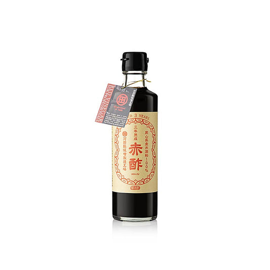 Flasche Akazu Roter Premium Essig, 3 Jahre, Kohno Honten, Japan, 275 ml, hochwertiges japanisches Produkt für die kulinarische Verwendung