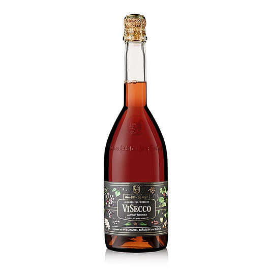 Jörg Geiger Visecco Pinot Meunier (Obst, Kräuter, Blüten) alkoholfrei 0,75l, 750 ml