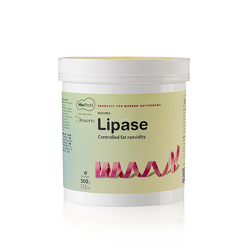 500g Lipase-Pulver, Lipase-Enzym, hochwertiges Produkt von TÖUFOOD für die Lebensmittelherstellung