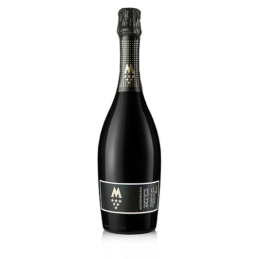 Motzenbäcker 2017 Chardonnay Brut Methode Rurale Sekt Pfalz 0,75 l BIO, 750 ml - Bio-Sekt aus der Pfalz mit eleganten Aromen von Chardonnay-Trauben