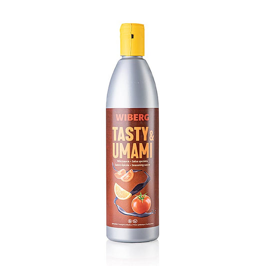 Wiberg Tasty & Umami Würzsauce, 500 ml - leckere und würzige Sauce für eine geschmacksintensive Verfeinerung von Gerichten