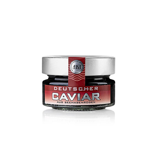 Deutscher Caviar - Seehasen Kaviar, 50 g - Hochwertiger Kaviar aus deutschen Gewässern, ideal für Feinschmecker und besondere Anlässe