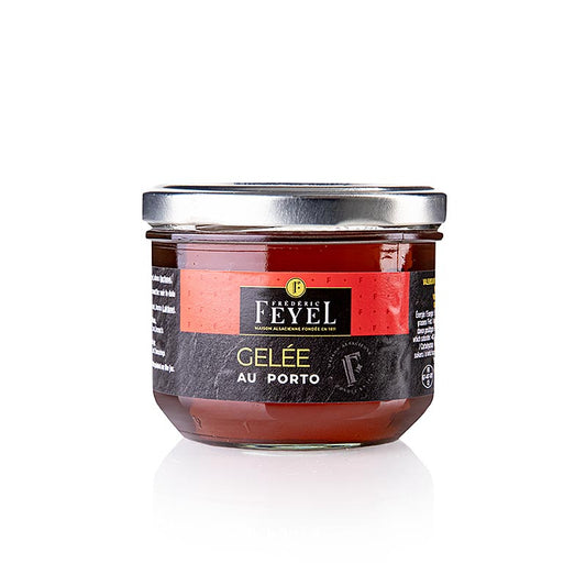 Feinkost Gelée au Porto - Portweinaspik von Feyel, 200 g - exquisite Delikatesse für Feinschmecker und Liebhaber hochwertiger Produkte